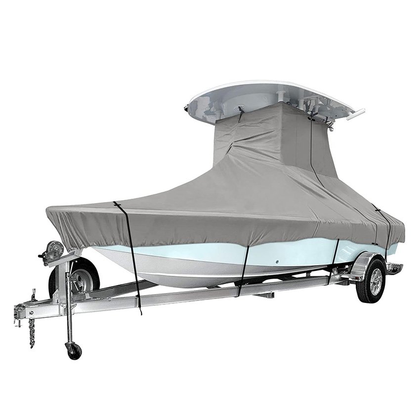 Waterproof Heavy-Duty T-Top Boat Cover Marine Boat Cover